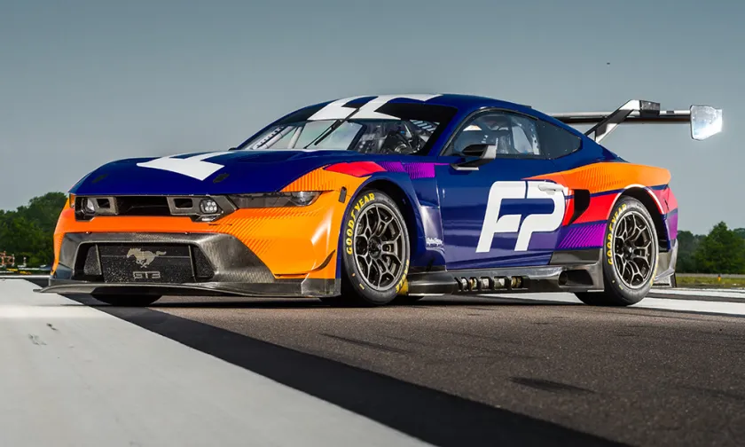 Инженерната еволюция на Форд Мустанг GT3: Кинематика и петлитров V8